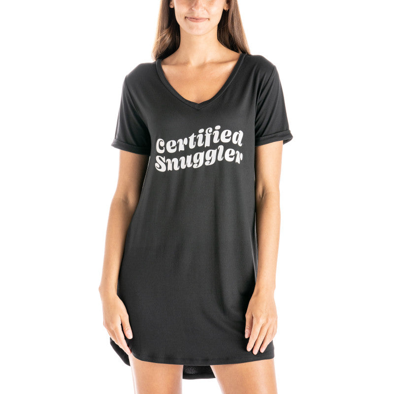 Let Me Sleep Sleep Shirt Certified Snuggler