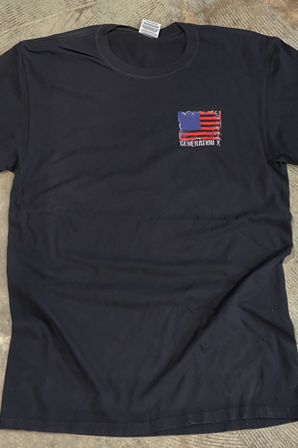 Gen X Activate Black Tee