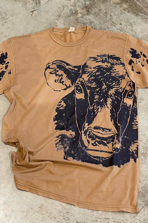 Peeking Cow Tee