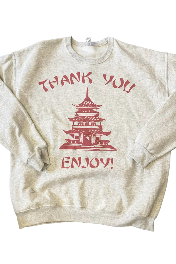 Thank You Enjoy Crewneck