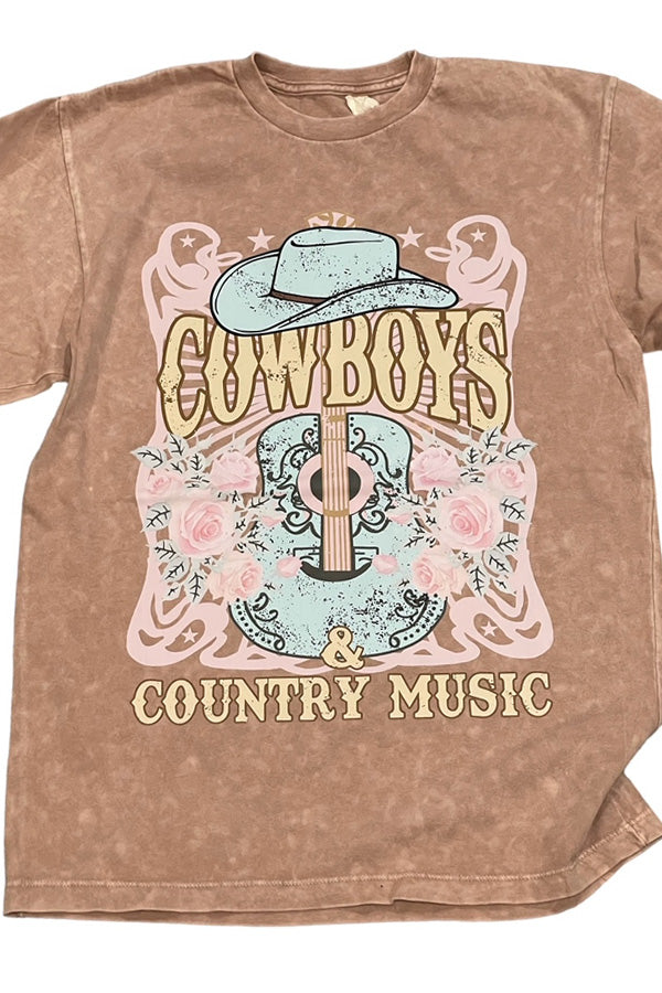 Cowboys and Country Music MW Tee