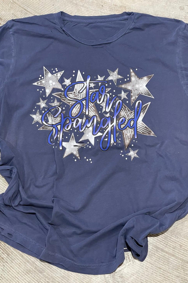 Star Spangled Sequins Navy