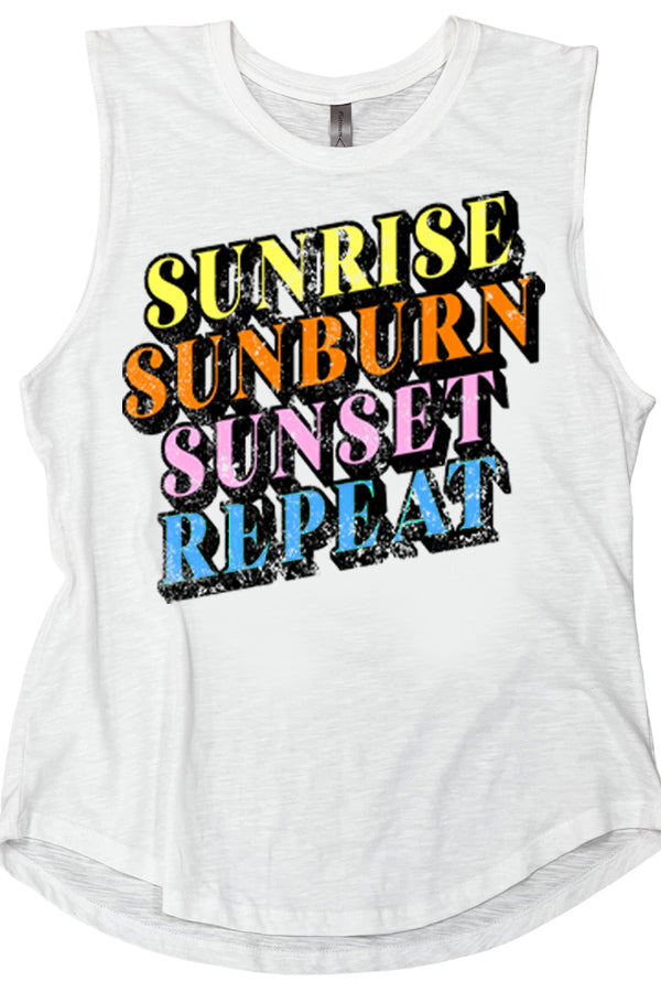 Sunrise Sunburn Tank