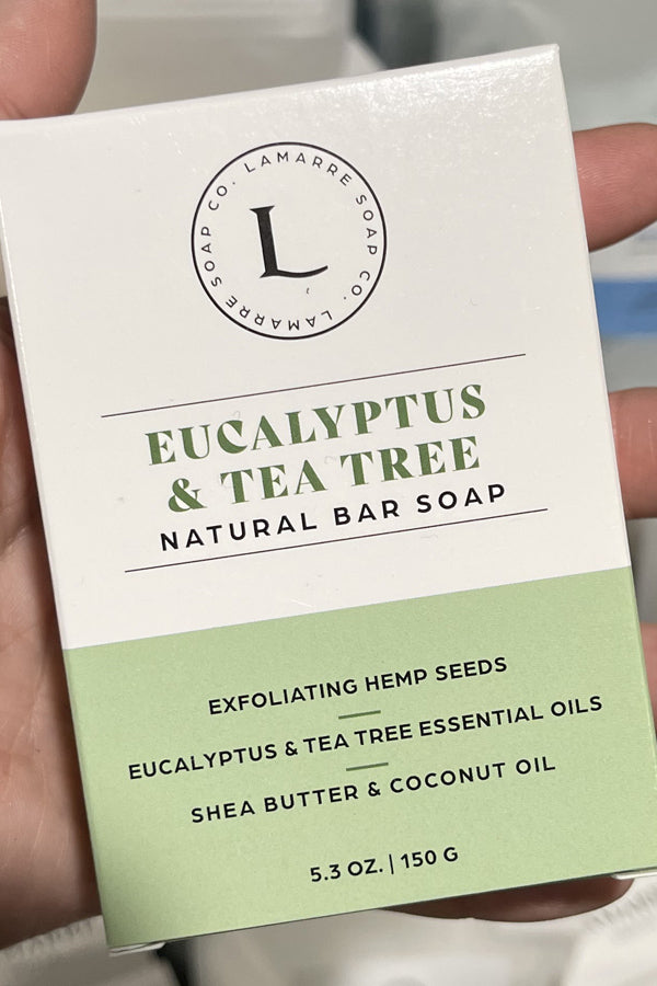 eucalyptus and tea tree oil soap