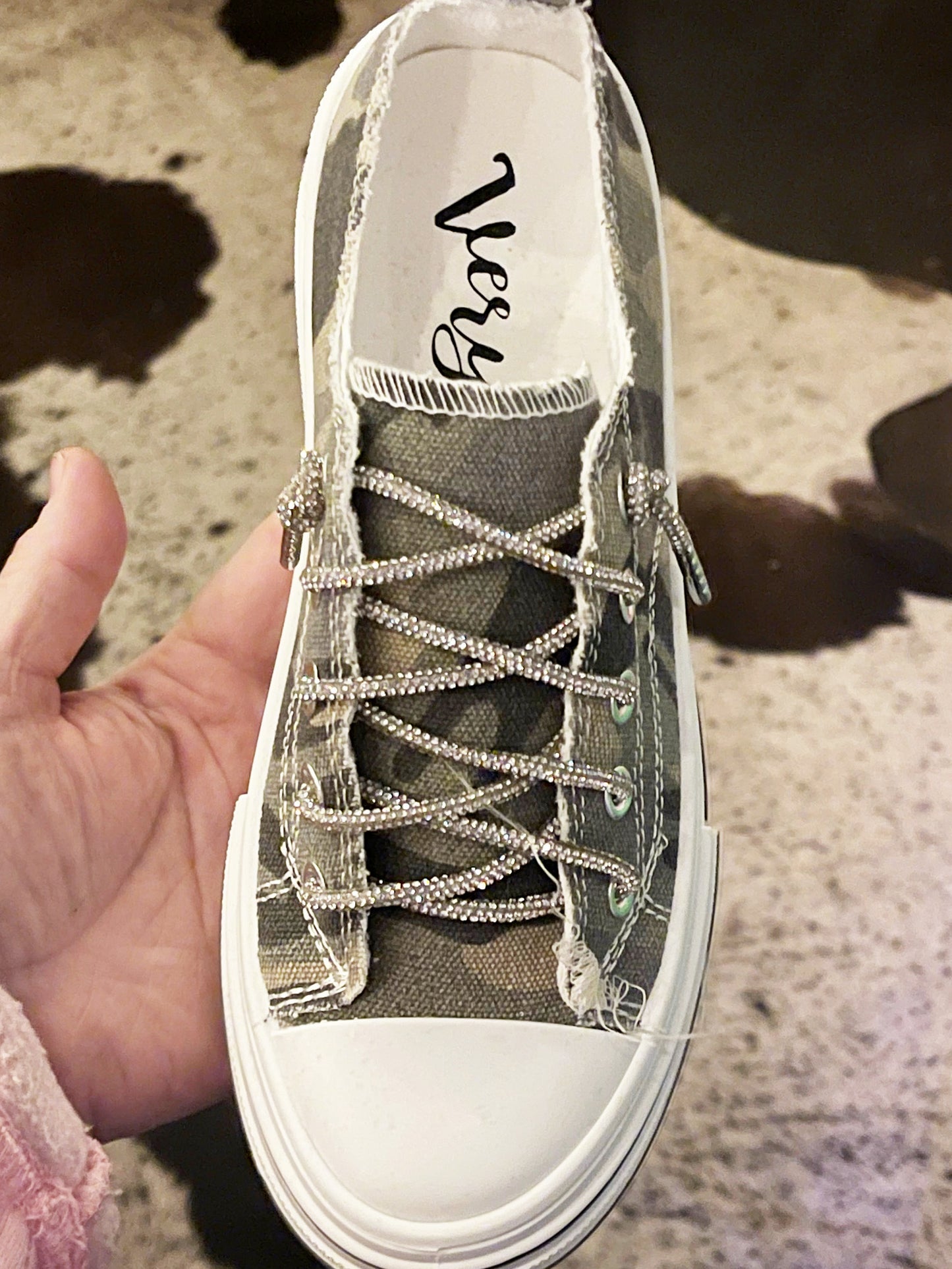 Aman natural camo sneakers by Very G