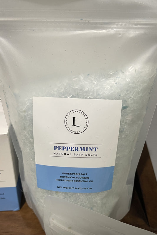 Lamarre Peppermint Bath Salts