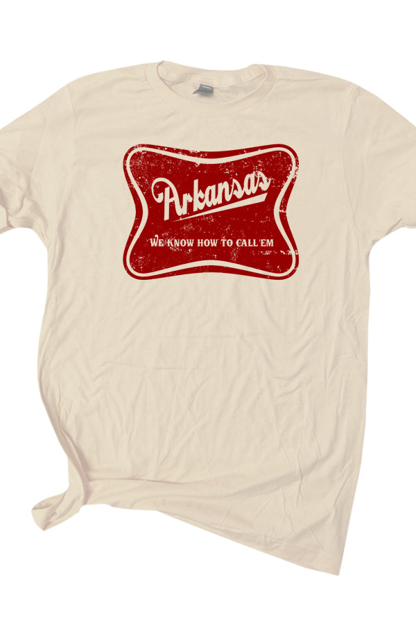 Shown on a vintage white soft tee, this one is a must-have for all AR peeps! Need a different state? Let us know, we can do it! Ringspun cotton. Unisex relaxed fit. 