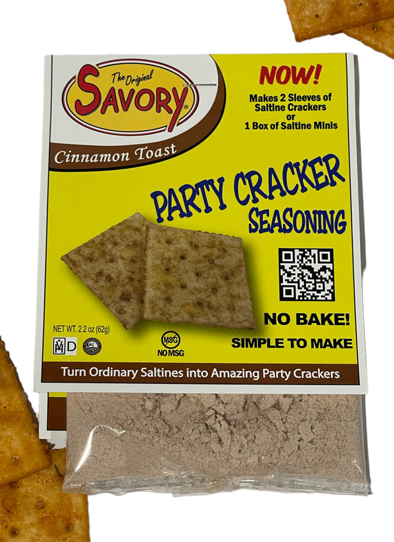 Savory Cracker Seasoning - Cinnamon Toast