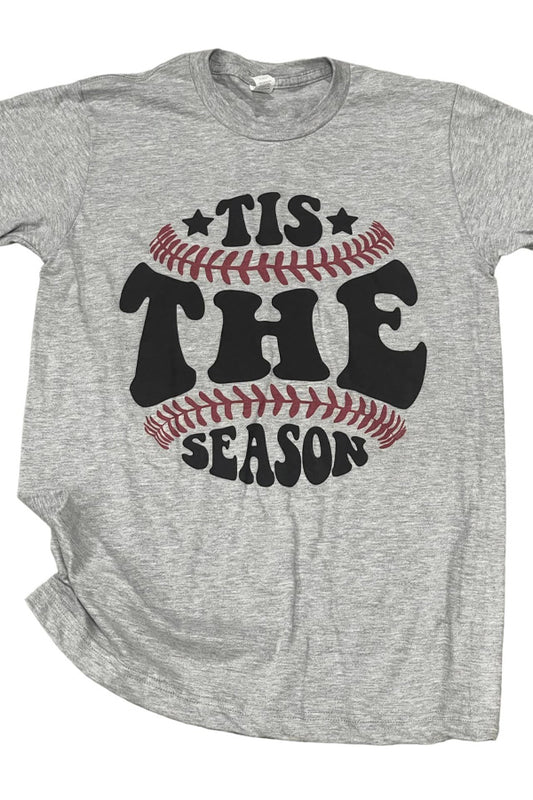 Tis The Season Baseball Tee